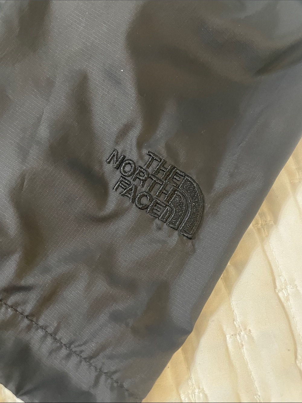 The North Face Black Hooded Rain Coat - Picture 2 of 4